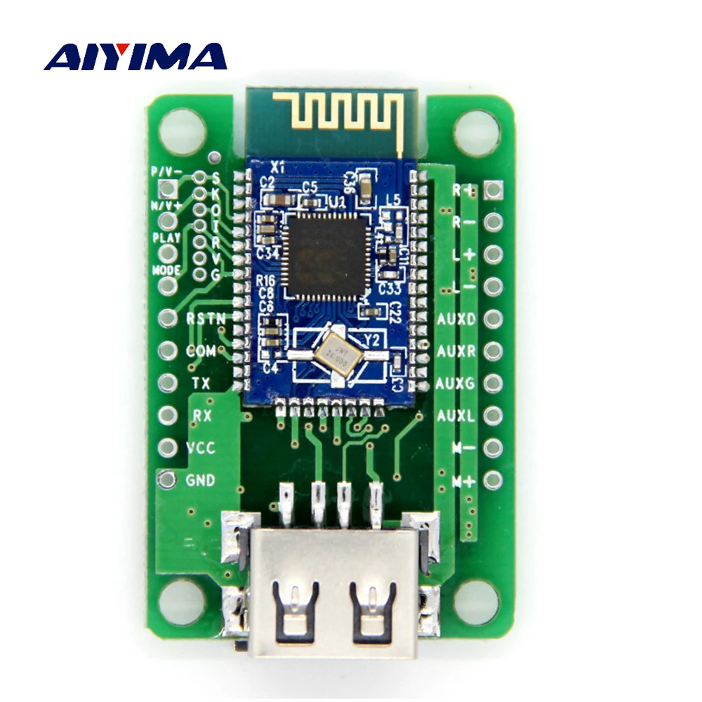 Плата усилителя Aiyima Bluetooth V4.1 стерео BK3254 при изменении имени пароля двойные