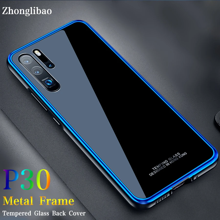 Metal Bumper + Tempered Glass Back Case Cover for Huawei P30 P30 Pro 2019 Luxury Plating Alloy Frame Hard Smooth Glass P30pro
Metal Bumper + Tempered Glass Back Case Cover for Huawei P30 P30 Pro 2019 Luxury Plating Alloy Frame Hard Smooth Glass P30pro