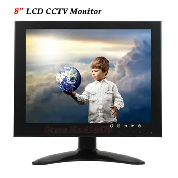 Professional 8 inch Color LCD CCTV Surveillance Monitor VGA BNC AV Video input For Home Security Camera Metal Case
Professional 8 inch Color LCD CCTV Surveillance Monitor VGA BNC AV Video input For Home Security Camera Metal Case