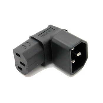 Right Angled IEC Adapter UP Angled IEC 320 C14 to C13 Adapter for lcd wall mount TV
Right Angled IEC Adapter UP Angled IEC 320 C14 to C13 Adapter for lcd wall mount TV