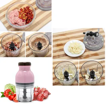 600ML Portable Small Electric Meat Grinder Meat Food Cooking Machine Juicer Shredder Ground Meat Juicer Kitchen Essential Gadget
600ML Portable Small Electric Meat Grinder Meat Food Cooking Machine Juicer Shredder Ground Meat Juicer Kitchen Essential Gadget