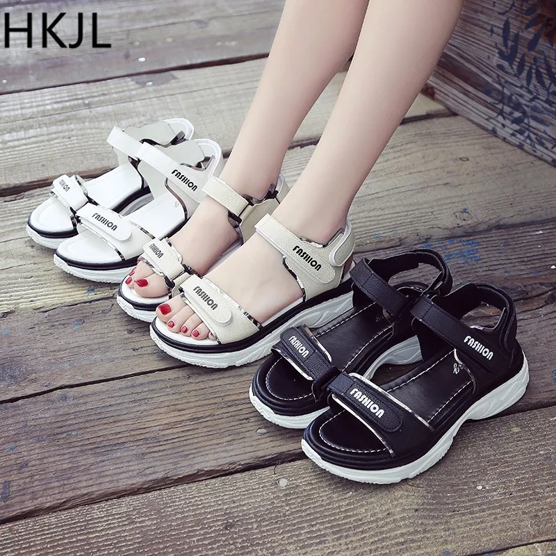 HKJL 2019 thick-soled sporty fashion sandals for women's summer flats simple all-in-one for women's beach shoes A012
HKJL 2019 thick-soled sporty fashion sandals for women's summer flats simple all-in-one for women's beach shoes A012