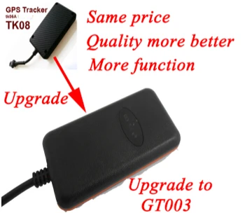 Upgraded TK08 TK06A verson gt003 waterproof shock alarm GPS Tracker Car Quad Band Vehicle Tracking Device with Relay and battery
Upgraded TK08 TK06A verson gt003 waterproof shock alarm GPS Tracker Car Quad Band Vehicle Tracking Device with Relay and battery