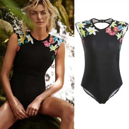 Sexy Women One-Piece Push Up Floral Bikini Bandage Monokini Swimsuit Bathing Swimwear
Sexy Women One-Piece Push Up Floral Bikini Bandage Monokini Swimsuit Bathing Swimwear