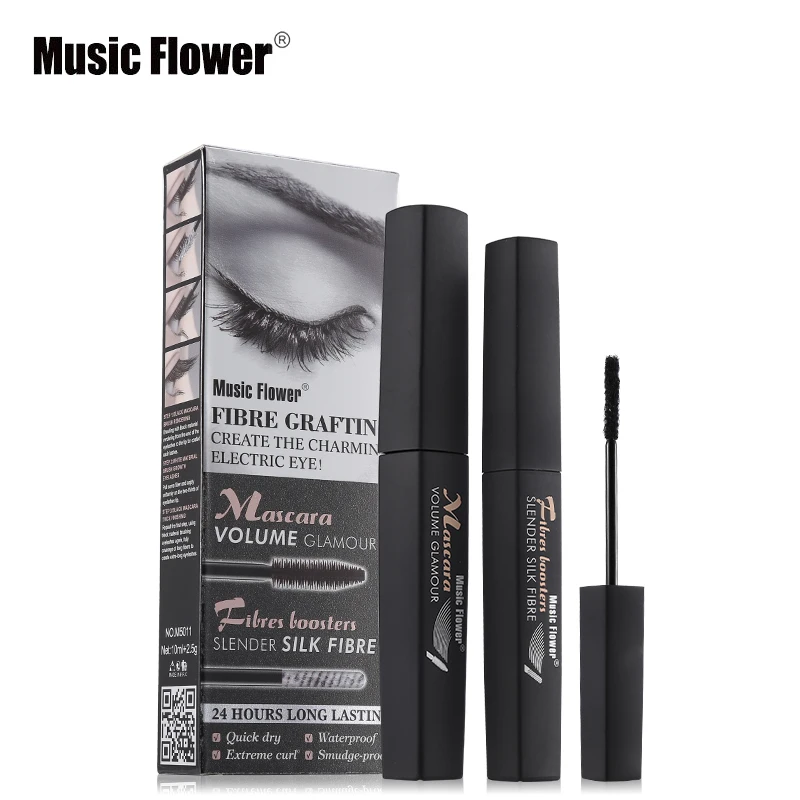 Music Flower Brand Eye Makeup Mascara Volume Glamour Mascara 24 Hours Long Lasting Eyelash Make Up Slender Silk Fibre Waterproof
Music Flower Brand Eye Makeup Mascara Volume Glamour Mascara 24 Hours Long Lasting Eyelash Make Up Slender Silk Fibre Waterproof