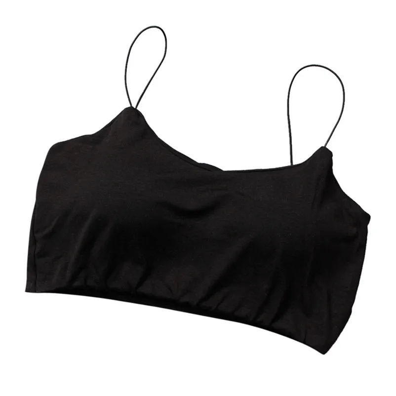 2018 New Arrival Women Camis Cropped Clothes Sleeveless Blouse Tops Black White Color Padded Bra Tank Top Underwear For Girls P2
2018 New Arrival Women Camis Cropped Clothes Sleeveless Blouse Tops Black White Color Padded Bra Tank Top Underwear For Girls P2