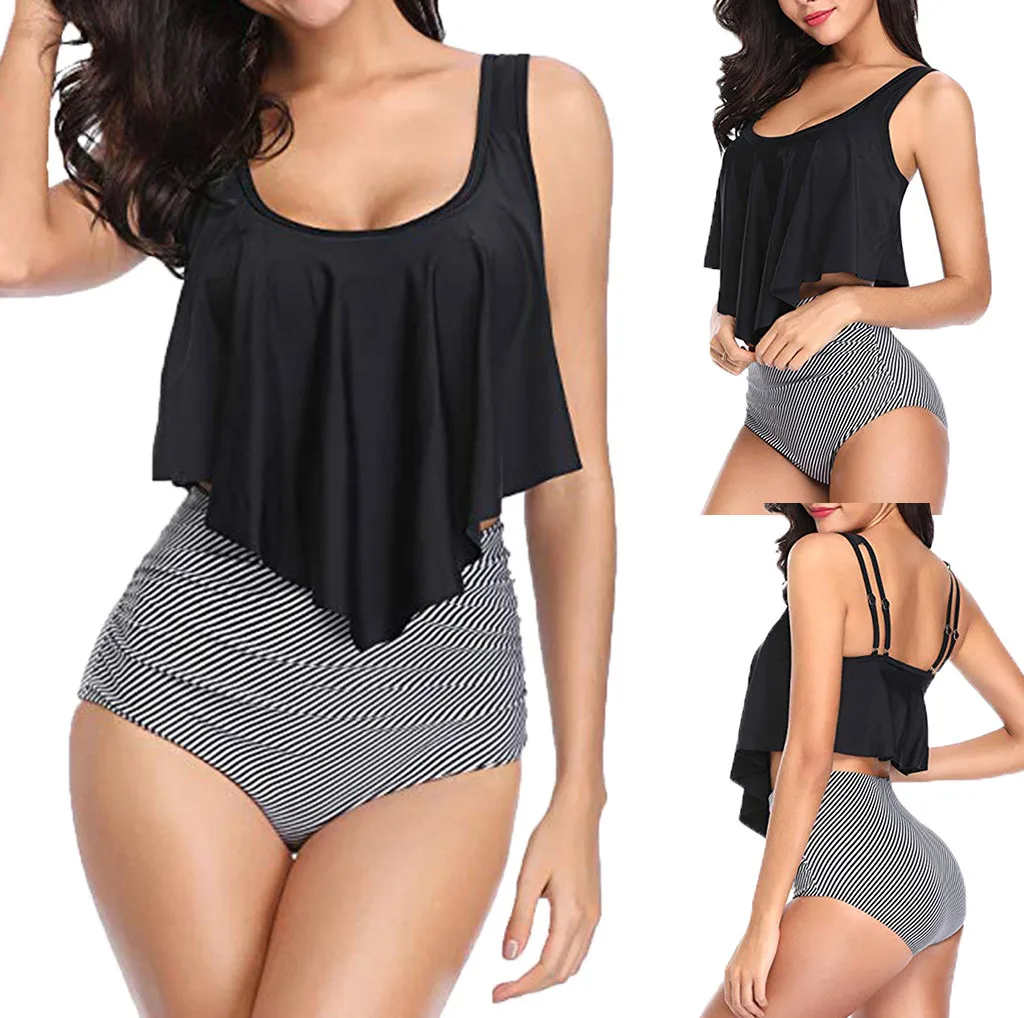 Women Summer Two Piece Plus Size Sexy Bandage Push Up Backless Taille Halter Floral Printed Femme Swimwear Padded Bikini Set
Women Summer Two Piece Plus Size Sexy Bandage Push Up Backless Taille Halter Floral Printed Femme Swimwear Padded Bikini Set
