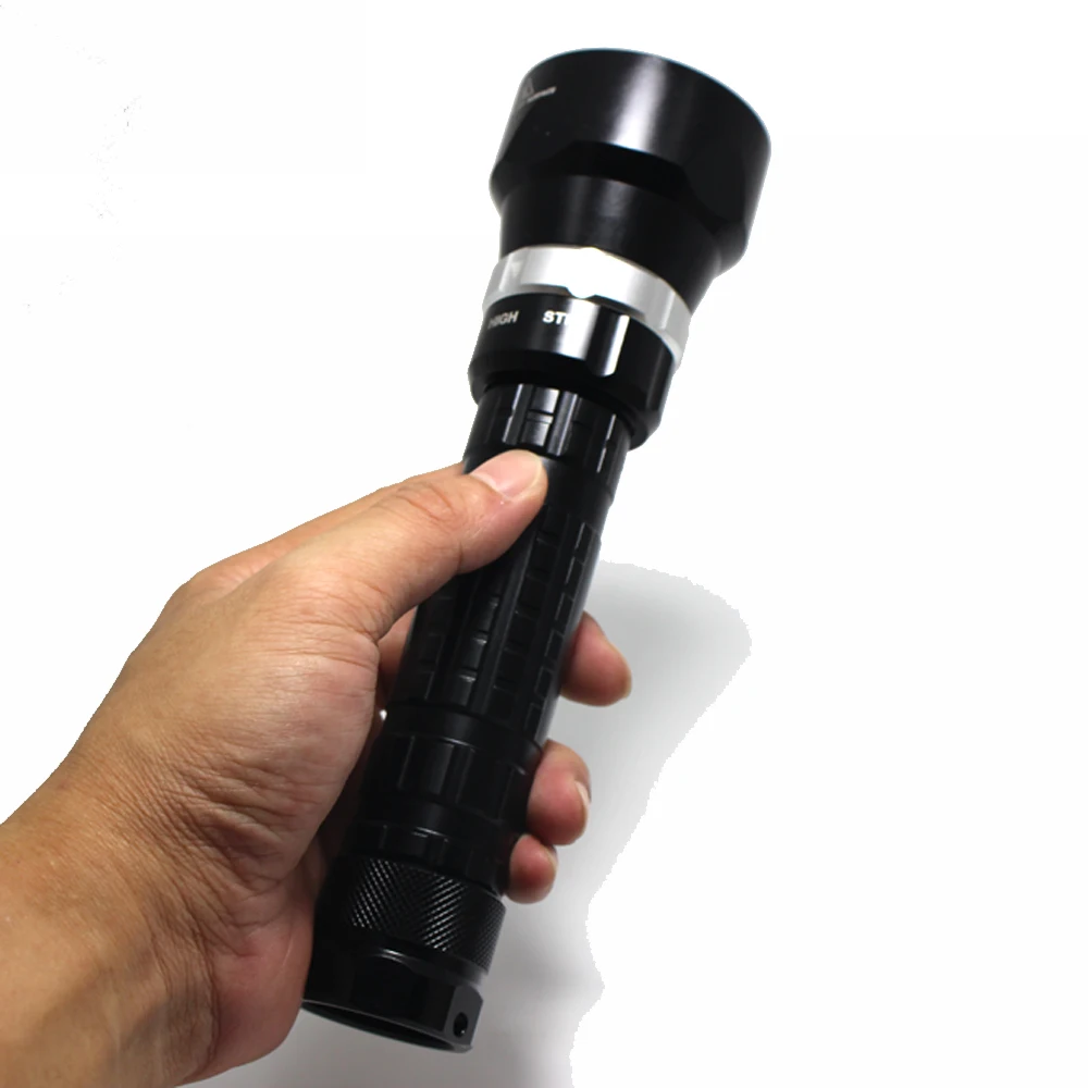 Светодиодный фонарик для дайвинга DX4 (Модернизированный от DX4S) XM L U2 яркий