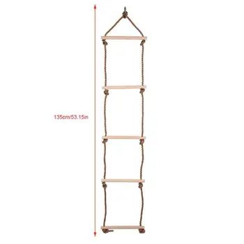 Kids Climbing Rope Ladder Swing Indoor And Outdoor 5 Rungs Climb Hang Ladder For Kids Garden Game Sports Toys Exercise Equipment
Kids Climbing Rope Ladder Swing Indoor And Outdoor 5 Rungs Climb Hang Ladder For Kids Garden Game Sports Toys Exercise Equipment