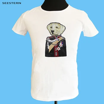 2018 new men's t shirt fashion applique embroidery dog gentleman ducal coat spring and summer cotton tops tee
2018 new men's t shirt fashion applique embroidery dog gentleman ducal coat spring and summer cotton tops tee