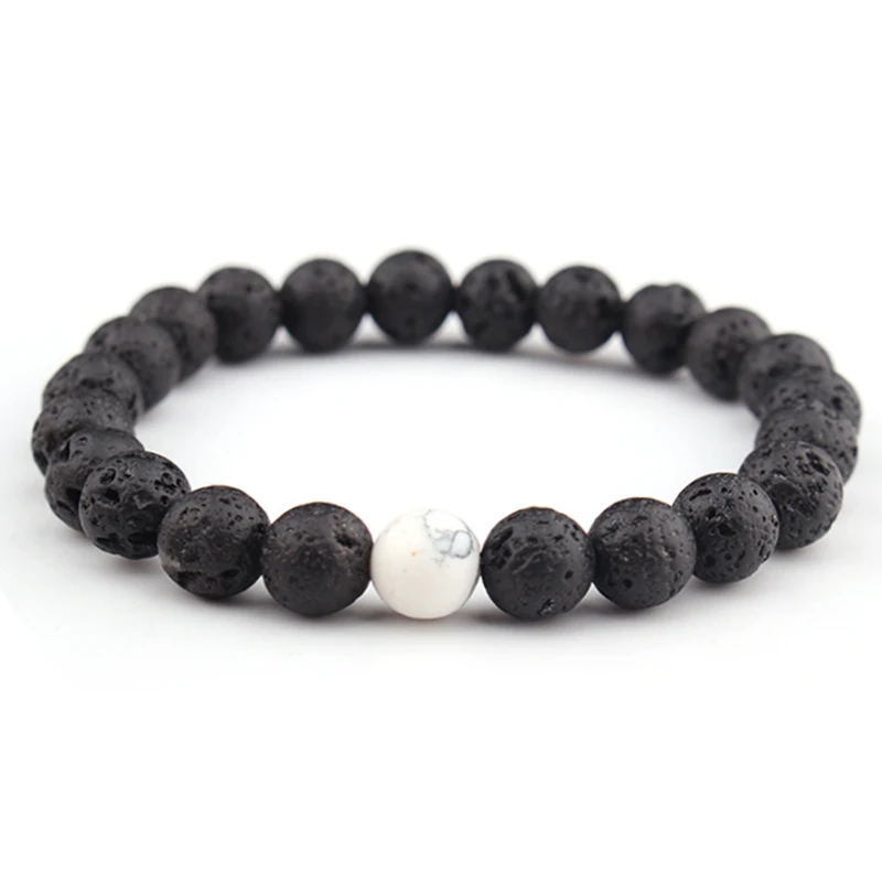 Fashion Lava Stone Stretch Bracelet For Women Men Yoga 8mm Prayer Beads Bracelet Friendship Jewelry Gifts
Fashion Lava Stone Stretch Bracelet For Women Men Yoga 8mm Prayer Beads Bracelet Friendship Jewelry Gifts