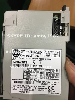 Original brand new 1769-OW8 PLC 8 outputs Compact Digital Contact Output Module
Original brand new 1769-OW8 PLC 8 outputs Compact Digital Contact Output Module