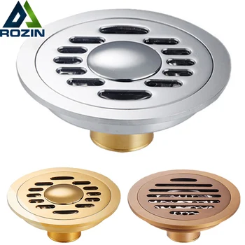 Free shipping 10 CM Brass Round Floor Drain Cover Shower Waste Drainer Grate Floor Drain 3-colors
Free shipping 10 CM Brass Round Floor Drain Cover Shower Waste Drainer Grate Floor Drain 3-colors
