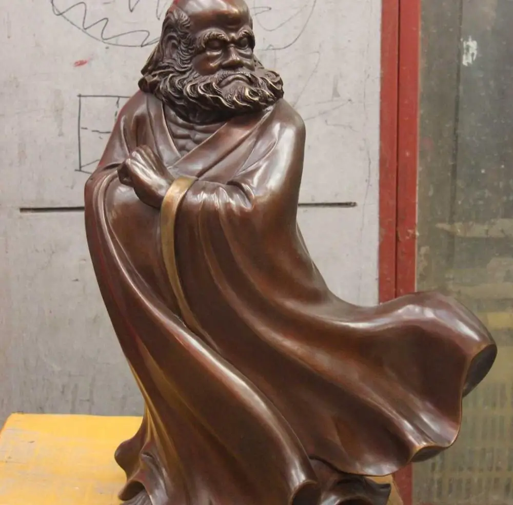 China Buddhism Copper Bronze India Damour Dharma DaMo Bodhidharma Buddha Statue
China Buddhism Copper Bronze India Damour Dharma DaMo Bodhidharma Buddha Statue