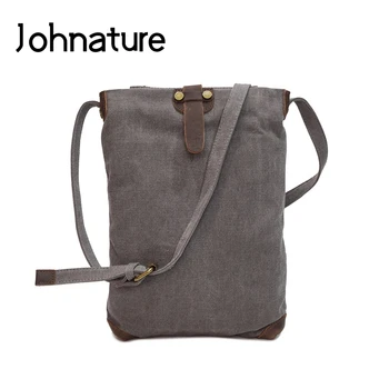 Johnature 2020 New Vintage Men And Women Universal Canvas Solid Zipper & Hasp Messenger Bags Leisure Shoulder & Crossbody Bags
Johnature 2020 New Vintage Men And Women Universal Canvas Solid Zipper & Hasp Messenger Bags Leisure Shoulder & Crossbody Bags
