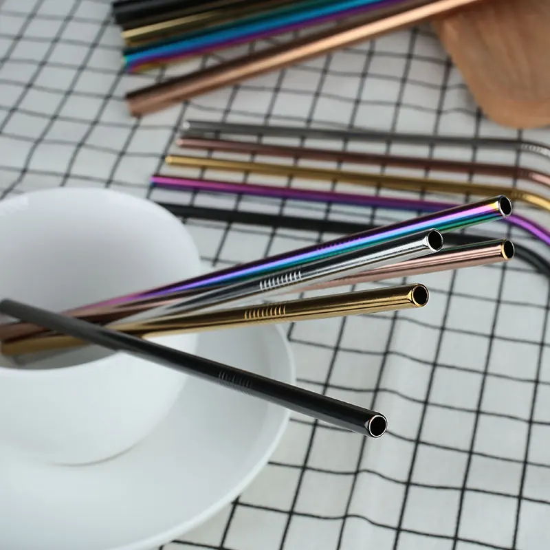 Sucker Stainless Steel Drinks Creative Drinking Straws Summer Tropic Environmental 5PCS/Set Cocktail Metal Straw
Sucker Stainless Steel Drinks Creative Drinking Straws Summer Tropic Environmental 5PCS/Set Cocktail Metal Straw