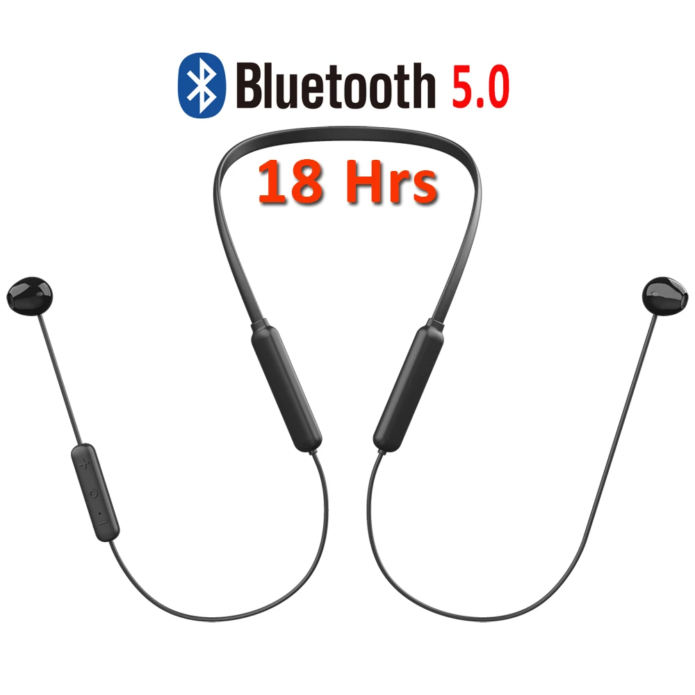 18 Hours Music Bluetooth Earphone Wireless Headphones Fast Charging HIFI IPX5 Waterproof Sports Headset V5.0+EDR with HD Mic
18 Hours Music Bluetooth Earphone Wireless Headphones Fast Charging HIFI IPX5 Waterproof Sports Headset V5.0+EDR with HD Mic