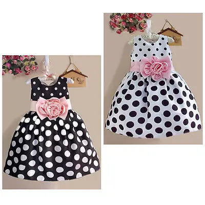 Pudcoco 2019 Summer Princess Baby Flower Girl Party Dress Polka Dot Gown Fancy Dresses Sleeveless Sundress Belt Fashion Clothing
Pudcoco 2019 Summer Princess Baby Flower Girl Party Dress Polka Dot Gown Fancy Dresses Sleeveless Sundress Belt Fashion Clothing