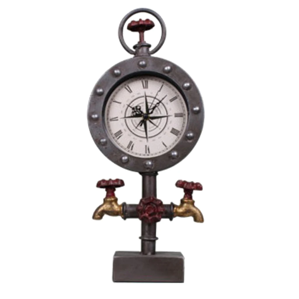 Valves Pipes Faucet Metal Industrial Clock Garage Artwork Office Home Desk Table Decor
Valves Pipes Faucet Metal Industrial Clock Garage Artwork Office Home Desk Table Decor
