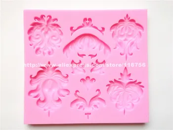 Free Shipping Light Flower Shaped Silicone Mold Cake Decoration Fondant Cake 3D Food Grade Silicone Mould 075
Free Shipping Light Flower Shaped Silicone Mold Cake Decoration Fondant Cake 3D Food Grade Silicone Mould 075