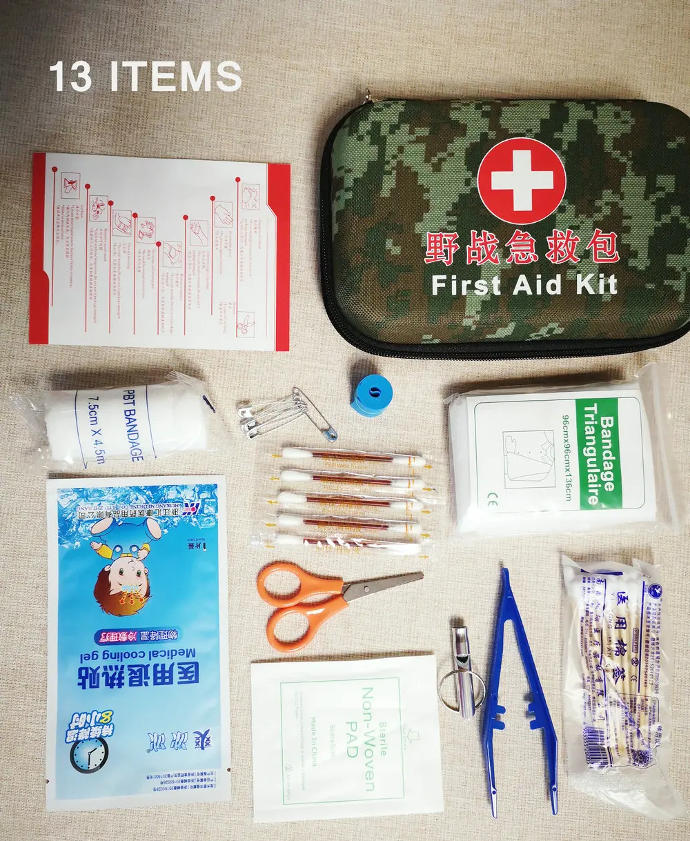 First Aid Kit For Medicines Outdoor Camping Medical Bag Survival Handbag Emergency Kits Travel Set Portable
First Aid Kit For Medicines Outdoor Camping Medical Bag Survival Handbag Emergency Kits Travel Set Portable