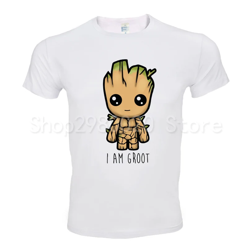 2018 New Guardians of the Galaxy 2 men t-shirt Anime pop groot Summer funny I AM GROOT T Shirt Male Cool Tops Tees Homme Tshirt
2018 New Guardians of the Galaxy 2 men t-shirt Anime pop groot Summer funny I AM GROOT T Shirt Male Cool Tops Tees Homme Tshirt