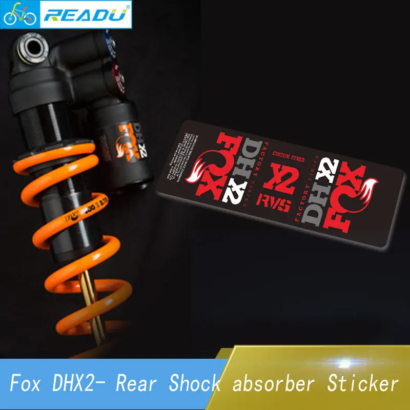 2018 FOX FLOAT decal DHX2 Rear shock absorber sticker MTB bike fox rear shock sticker
2018 FOX FLOAT decal DHX2 Rear shock absorber sticker MTB bike fox rear shock sticker