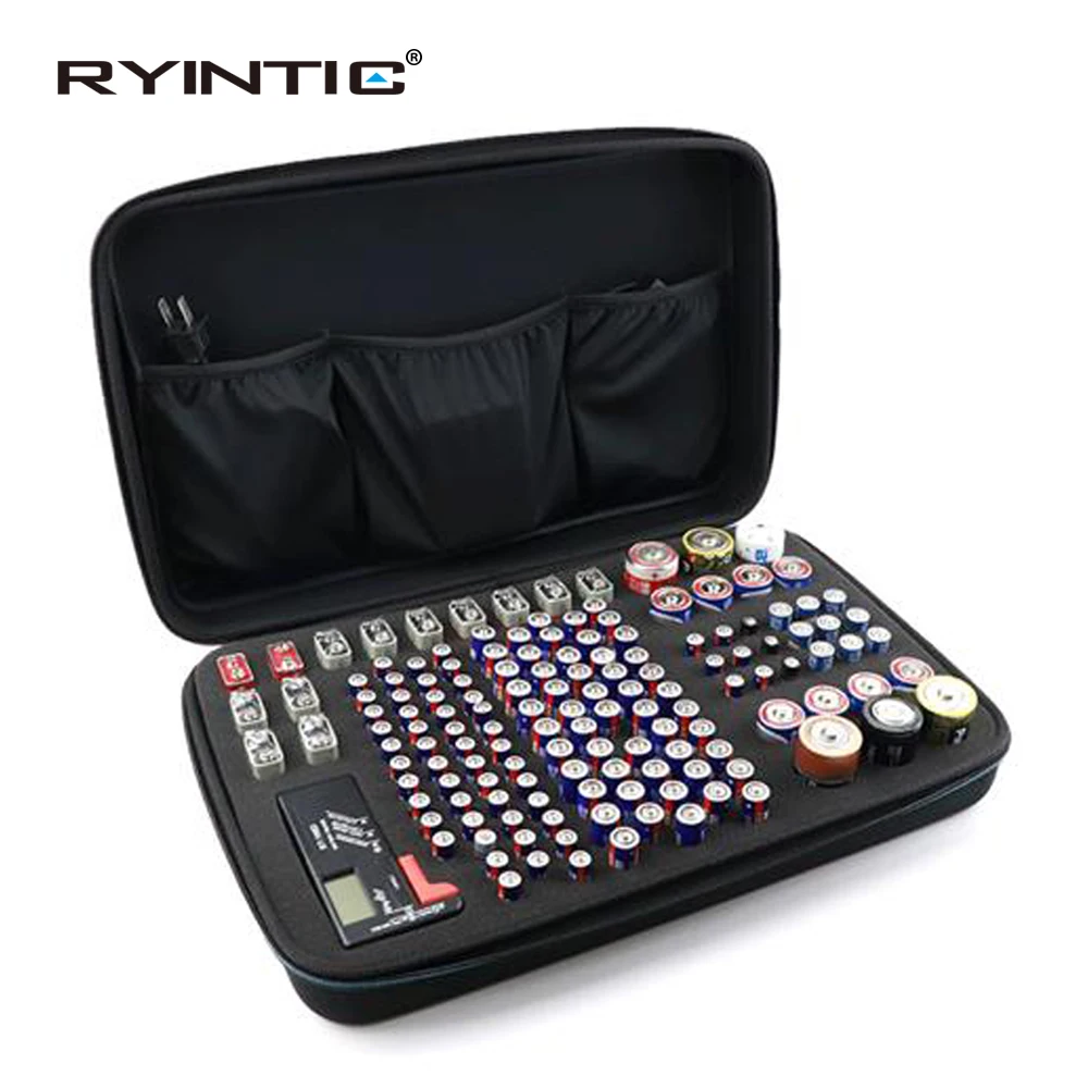 Hard EVA Portable Shockproof Storage Case Box for Battery Organizer Holder with Tester Extra Space for AAA/AA/C/D Type Battery
Hard EVA Portable Shockproof Storage Case Box for Battery Organizer Holder with Tester Extra Space for AAA/AA/C/D Type Battery