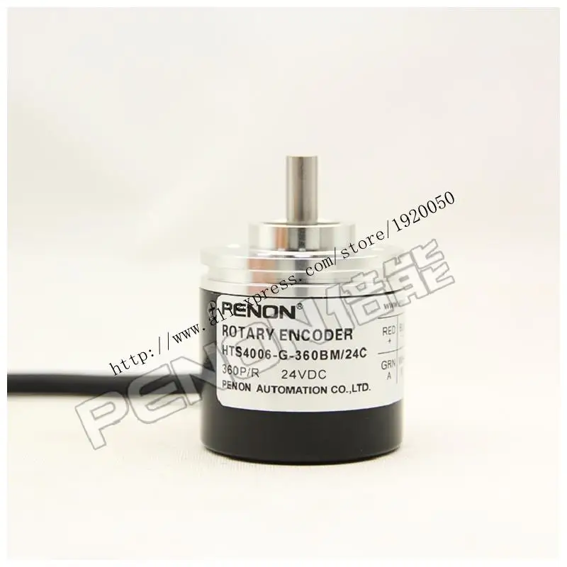 stock HTS4006-G-360BM / 24C rotary pulse encoder shaft diameter outer diameter of 40mm 6mm360
stock HTS4006-G-360BM / 24C rotary pulse encoder shaft diameter outer diameter of 40mm 6mm360