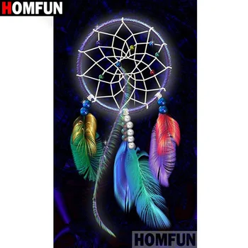 HOMFUN 5d Diamond Painting Full Square/Round "Feather wind chime" Picture Of Rhinestone DIY Diamond Embroidery Home Decor A20208
HOMFUN 5d Diamond Painting Full Square/Round "Feather wind chime" Picture Of Rhinestone DIY Diamond Embroidery Home Decor A20208