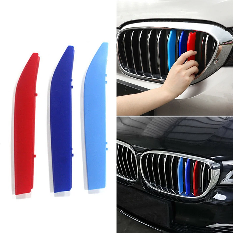 3-Color Car Grille Bar Cover Stripe Clip Decal High Quality For BMW 7 Series No Drilling
3-Color Car Grille Bar Cover Stripe Clip Decal High Quality For BMW 7 Series No Drilling