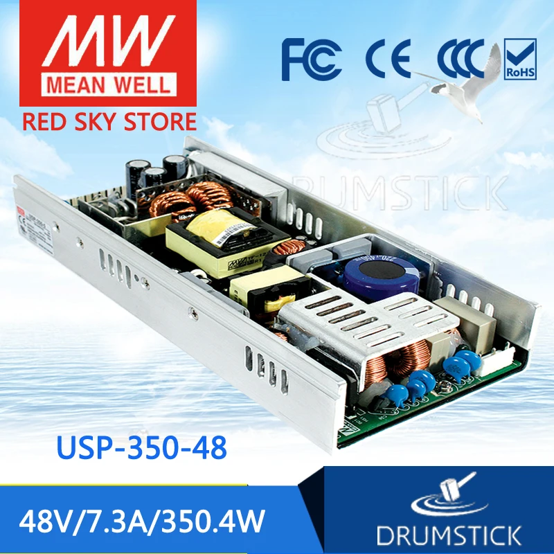 MEAN WELL USP-350-48 48V 7.3A meanwell USP-350 48V 300W Single Output with PFC Function Power Supply
MEAN WELL USP-350-48 48V 7.3A meanwell USP-350 48V 300W Single Output with PFC Function Power Supply