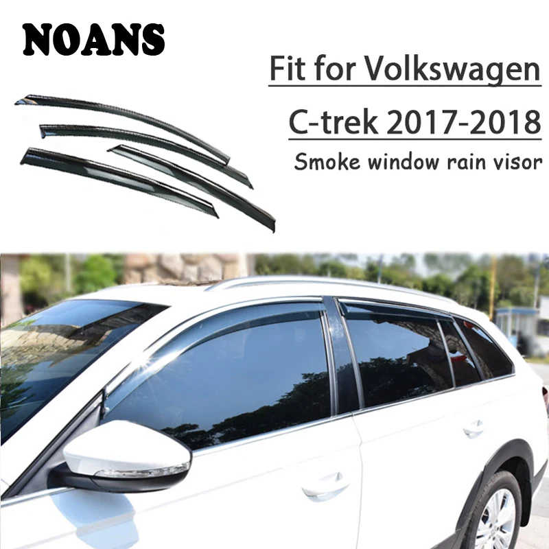 NOANS 4pcs Stickers For Volkswagen VW C-trek 2018 2017 Car Styling Accessories ABS Windows Sun Rain Visor Door Shield Trim
NOANS 4pcs Stickers For Volkswagen VW C-trek 2018 2017 Car Styling Accessories ABS Windows Sun Rain Visor Door Shield Trim