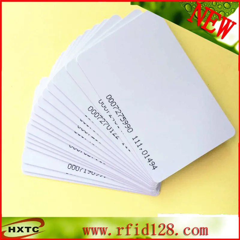 200PCS/Lot PVC 125KHZ Contactless RFID Smart ID Thin Card With TK4100/EM4100 Chip And 18 bits Code For Access Control
200PCS/Lot PVC 125KHZ Contactless RFID Smart ID Thin Card With TK4100/EM4100 Chip And 18 bits Code For Access Control