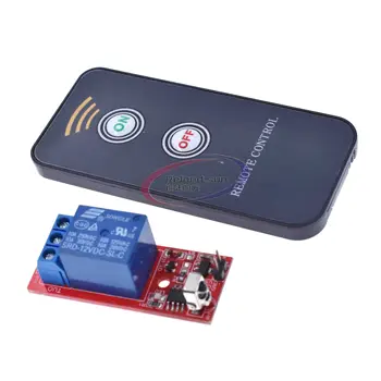 12V 1 Channel Infrared Switch Relay Driving Module Board Remote Controller UPD6122 NED Coding Module
12V 1 Channel Infrared Switch Relay Driving Module Board Remote Controller UPD6122 NED Coding Module