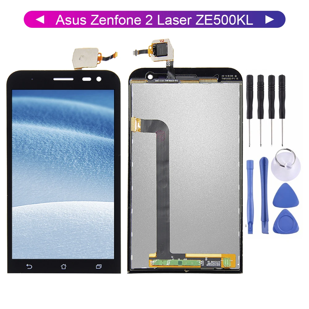 LCD for ASUS Zenfone 2 Laser ZE500KL Touch Screen with LCD Frame for ASUS Zenfone 2 Laser ZE500KL ZE500KG
LCD for ASUS Zenfone 2 Laser ZE500KL Touch Screen with LCD Frame for ASUS Zenfone 2 Laser ZE500KL ZE500KG