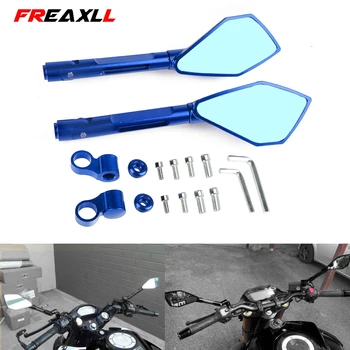Universal Motorcycle mirrors Aluminum CNC motorbike Side Mirror Rearview For honda xl1000 varadero GSX-R 600 750 K6 GSXR 1000 CB
Universal Motorcycle mirrors Aluminum CNC motorbike Side Mirror Rearview For honda xl1000 varadero GSX-R 600 750 K6 GSXR 1000 CB
