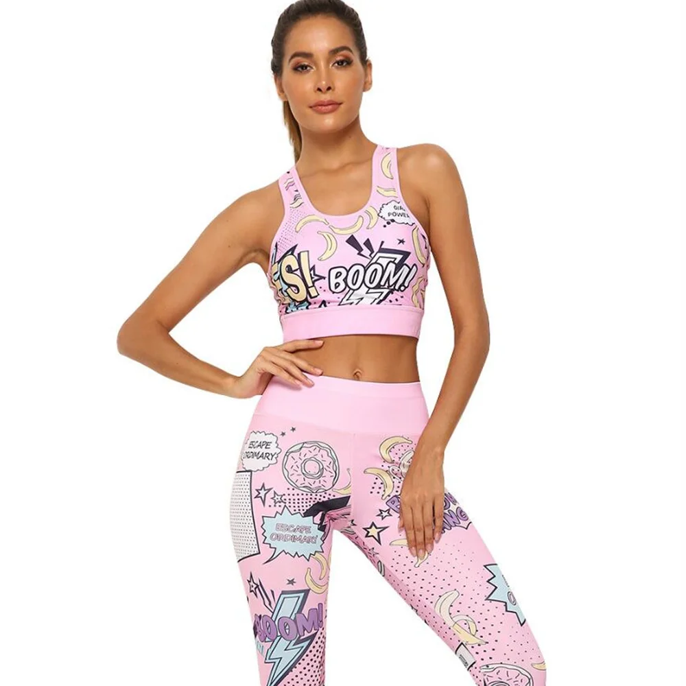 Sexy Yoga Sets Printed Sportswear Suits Women Gym Fitness Clothing Sports Bra Leggings 2 Pcs Set Tights Pants Running Tracksuit
Sexy Yoga Sets Printed Sportswear Suits Women Gym Fitness Clothing Sports Bra Leggings 2 Pcs Set Tights Pants Running Tracksuit