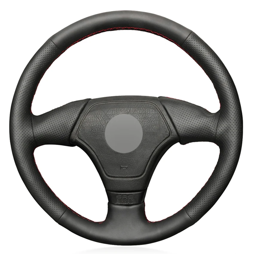 Black PU Faux Leather DIY Hand-stitched Car Steering Wheel Cover for BMW E36 E46 E39
Black PU Faux Leather DIY Hand-stitched Car Steering Wheel Cover for BMW E36 E46 E39