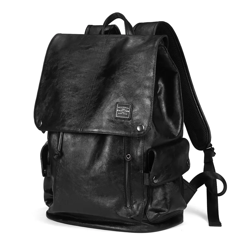Vintage Unisex Genius Leather Casual Backpack Men Women Laptop School Bookbag Men Backpack Travel Rucksack Black 
Vintage Unisex Genius Leather Casual Backpack Men Women Laptop School Bookbag Men Backpack Travel Rucksack Black