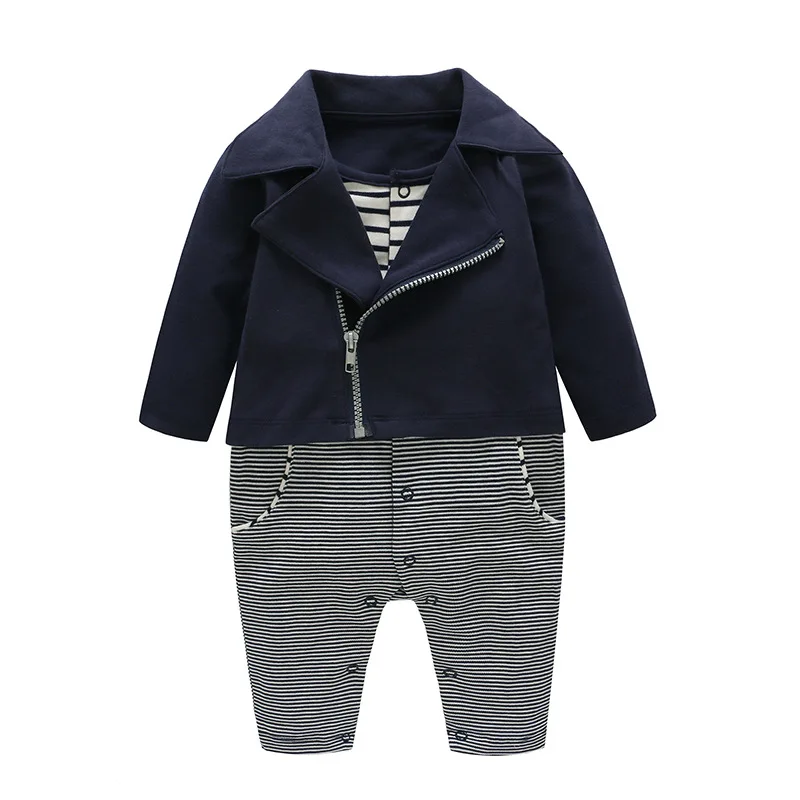 Baby Boys Rompers Baby boy Clothes Newborn Button Infant Pajamas Pure Cotton Gentleman Style Long Sleeves Jumpsuit
Baby Boys Rompers Baby boy Clothes Newborn Button Infant Pajamas Pure Cotton Gentleman Style Long Sleeves Jumpsuit