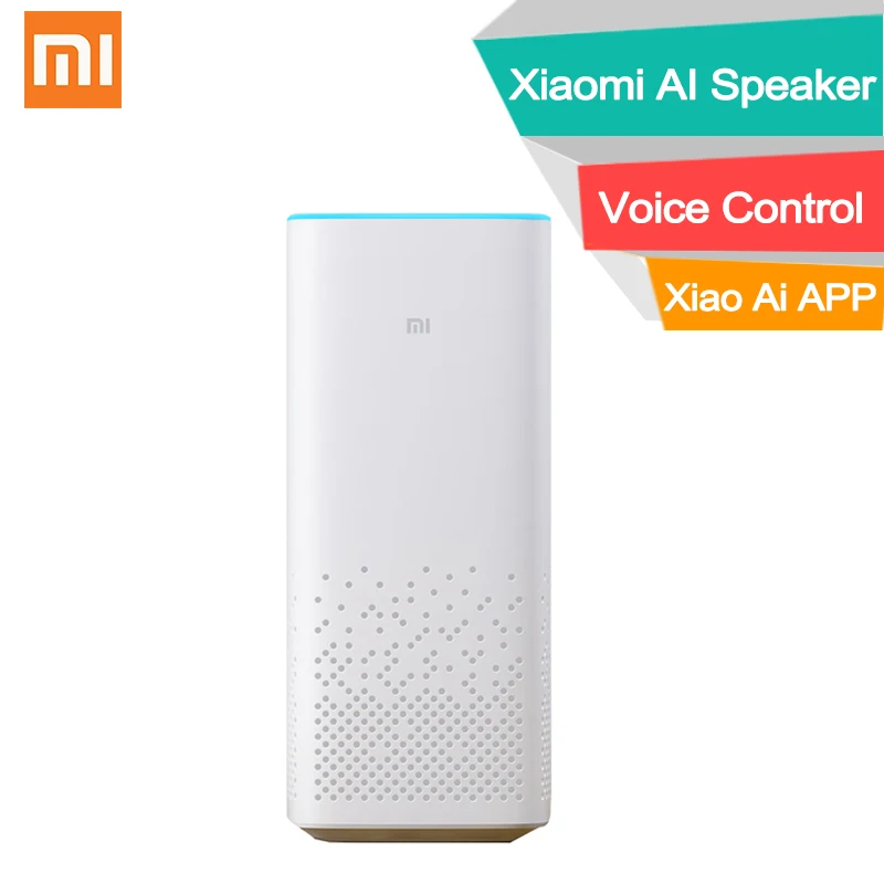 Xiaomi MI AI speaker mp3 wifi bluetooth portable smart home voice remote control CPU light music player story teller xiaoai app
Xiaomi MI AI speaker mp3 wifi bluetooth portable smart home voice remote control CPU light music player story teller xiaoai app
