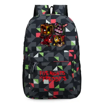 Five Nights at Freddy Backpack Student School Bags Teenager Laptop Shoulders Bag Book Bags Women Men Casual Travel Bags
Five Nights at Freddy Backpack Student School Bags Teenager Laptop Shoulders Bag Book Bags Women Men Casual Travel Bags