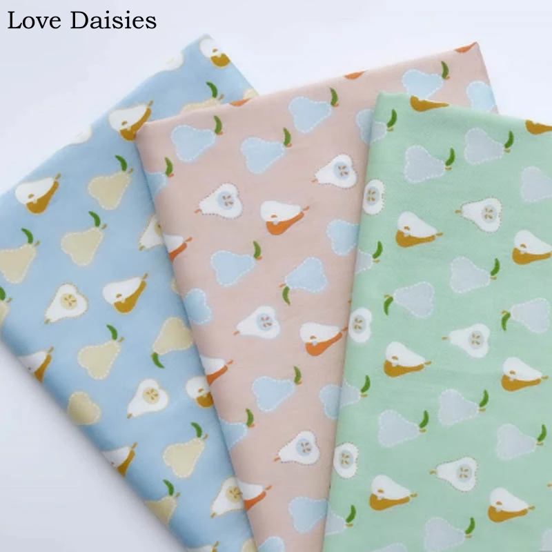 100% cotton twill cloth BLUE PINK GREEN fresh fruit pear fabrics for DIY crib beddingapparel dress patchwork handwork decor
100% cotton twill cloth BLUE PINK GREEN fresh fruit pear fabrics for DIY crib beddingapparel dress patchwork handwork decor