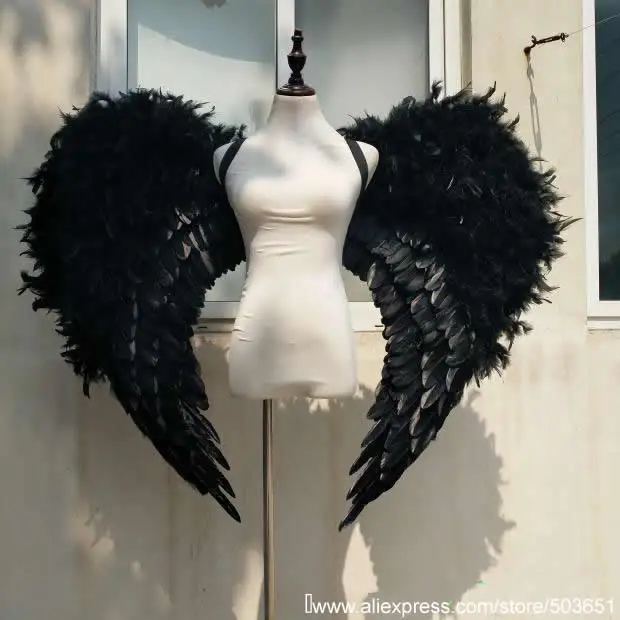 EMS Free shipping Black devil wings Wedding Easter Grand event Party DIY decorantion props white fairy wings 120*100cm
EMS Free shipping Black devil wings Wedding Easter Grand event Party DIY decorantion props white fairy wings 120*100cm