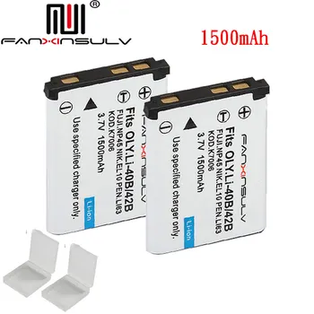 2PCS Li 42B Li-42B LI-40B Camera Battery for Olympus Pentax D-Li63 Li180 Nikon EN-EL10 Kodak KLIC-7006 CASIO NP-80 BENQ DLI-216
2PCS Li 42B Li-42B LI-40B Camera Battery for Olympus Pentax D-Li63 Li180 Nikon EN-EL10 Kodak KLIC-7006 CASIO NP-80 BENQ DLI-216