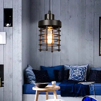 YWXLight E27 Fashion Brief Pendant Lights Rustic Wrought Iron Pendant Light Small Single Head Bar Pendant Lamps AC 220V
YWXLight E27 Fashion Brief Pendant Lights Rustic Wrought Iron Pendant Light Small Single Head Bar Pendant Lamps AC 220V