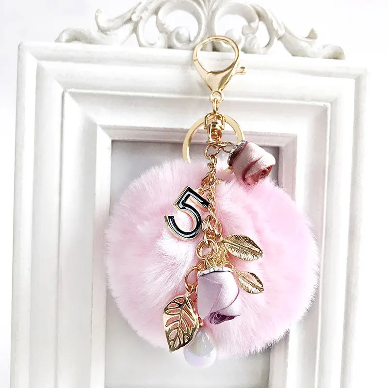 Fashion Cute 5 Flowers Women Fluffy Keychain Pompom Llavero Rabbit Fur Ball Key Chain Bag Car Hanging Leaf Pearl Pendant Jewelry
Fashion Cute 5 Flowers Women Fluffy Keychain Pompom Llavero Rabbit Fur Ball Key Chain Bag Car Hanging Leaf Pearl Pendant Jewelry