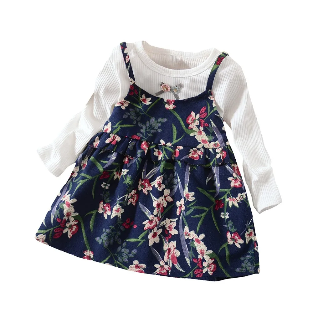 MUQGEW Toddler Baby Girls Clothes Long Sleeve Floral Flower Party Print Dress Outfits Clothes Vestido Infantil Cotton Fille Robe
MUQGEW Toddler Baby Girls Clothes Long Sleeve Floral Flower Party Print Dress Outfits Clothes Vestido Infantil Cotton Fille Robe
