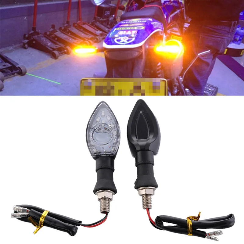 2Pcs Universal Motorcycle LED Flashing Bike Turn Signal Lights 13LED SMD LENS Blinker High Amber J2
2Pcs Universal Motorcycle LED Flashing Bike Turn Signal Lights 13LED SMD LENS Blinker High Amber J2